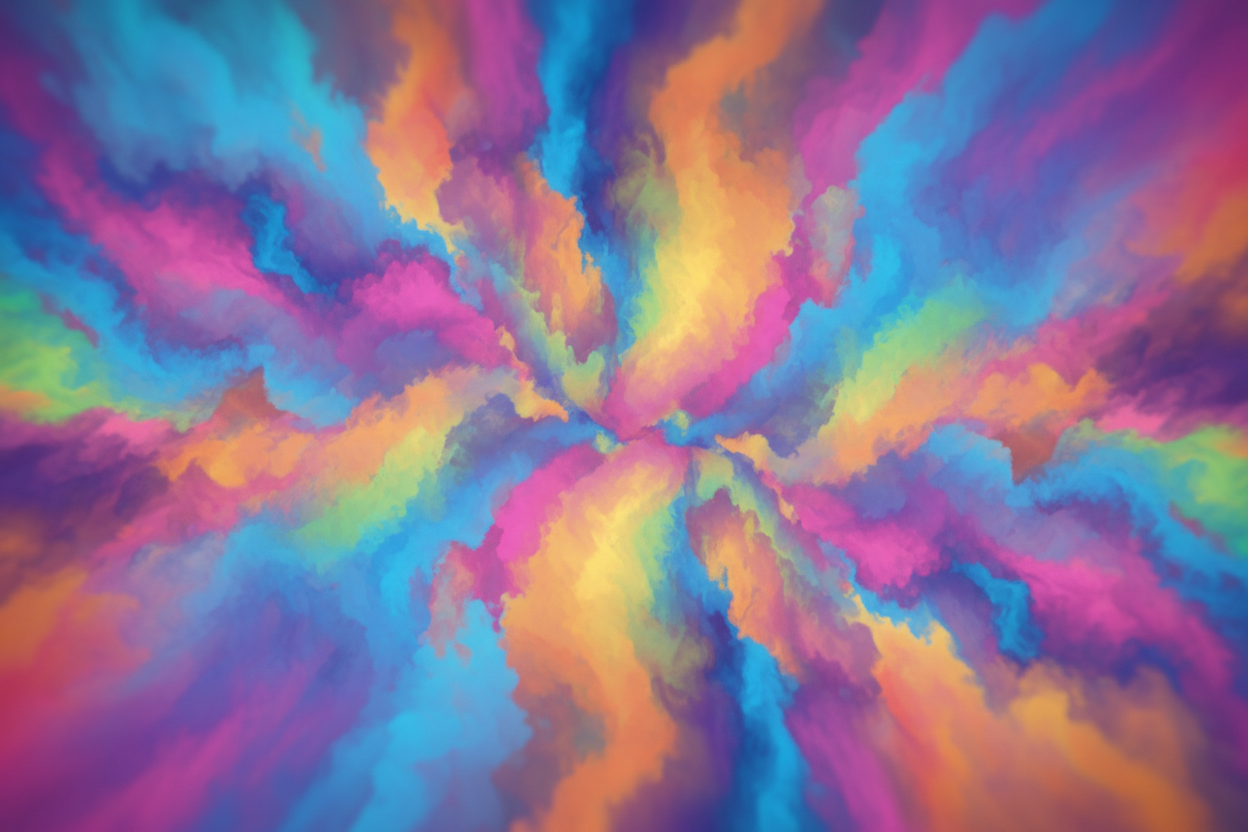 Big Colorful Dreamy Sleep World